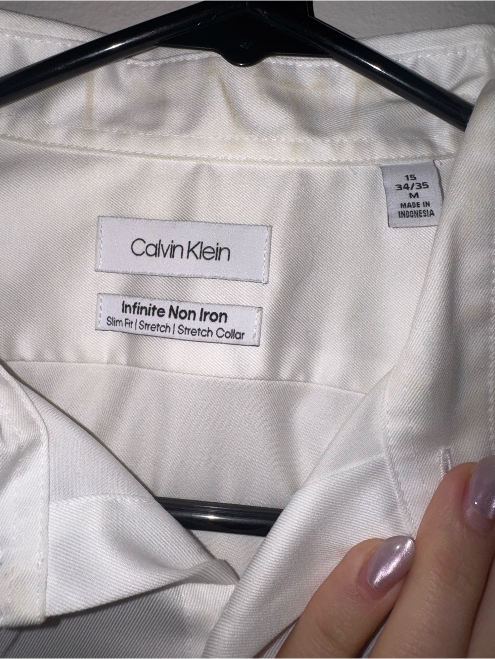 Men’s Calvin Klein Slim fit dress shirt